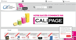 Desktop Screenshot of conseilbureautique-calipage.com